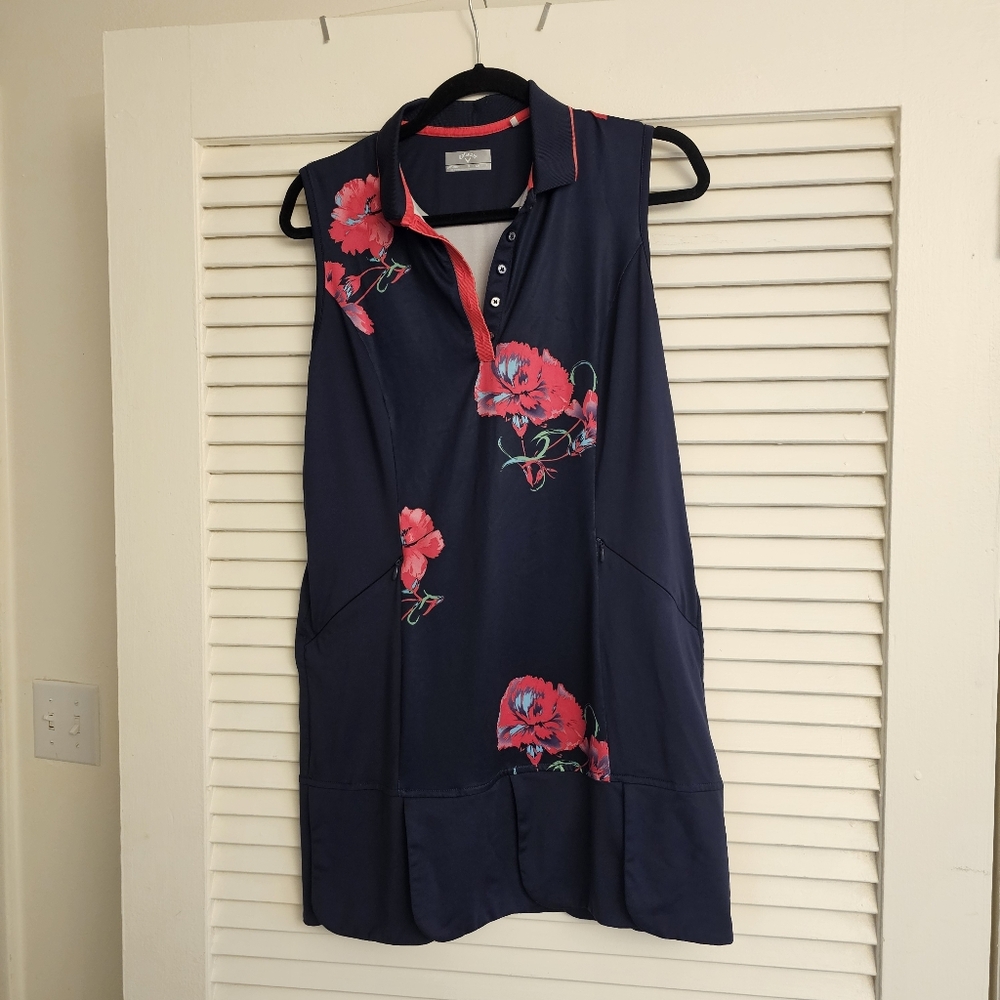 Callaway Sleeveless Polo Golf Dress S